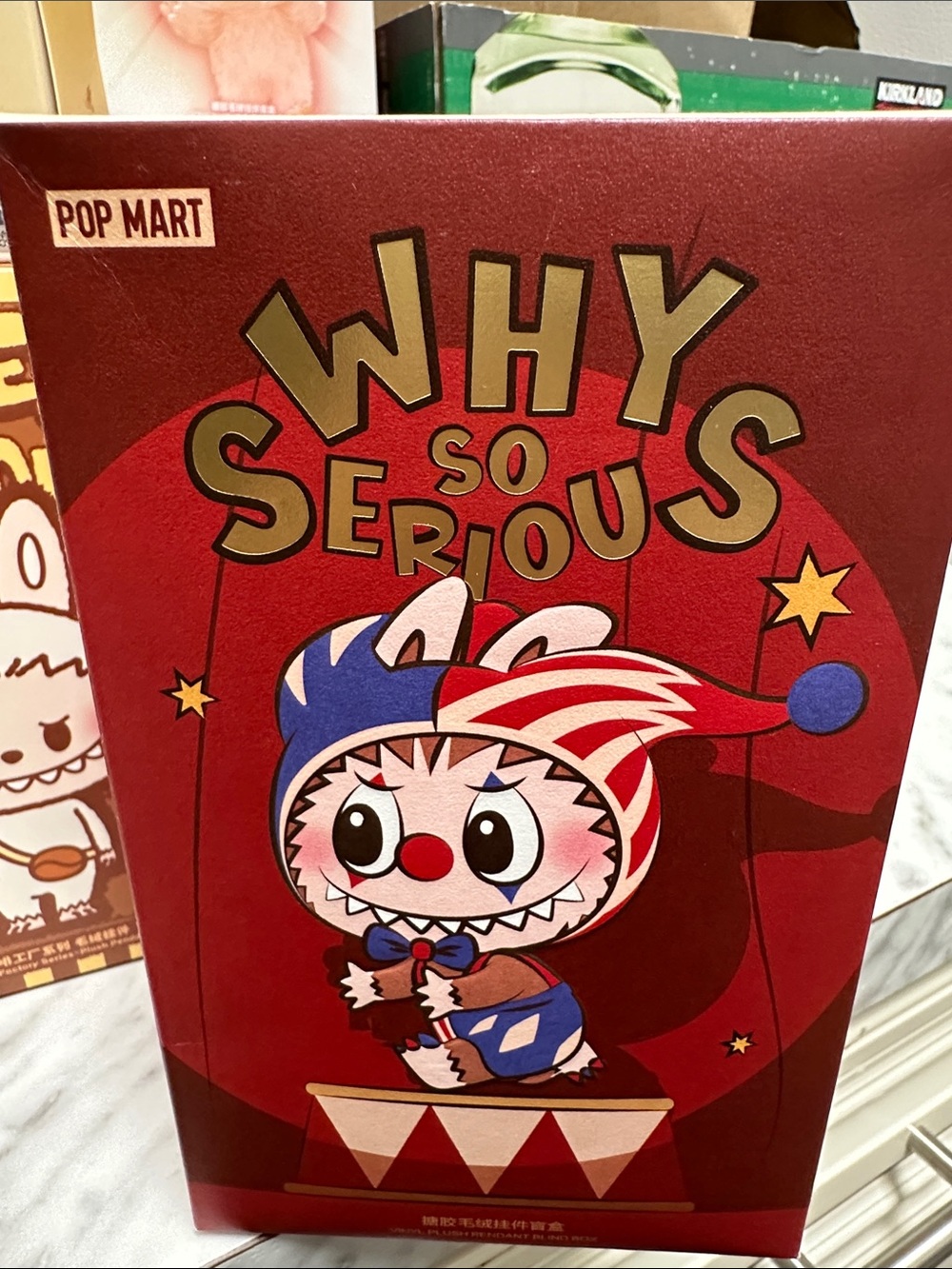 Pop Mart Why So Serious Red Collectible Boxed Figure